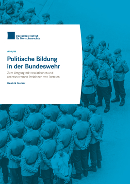 Politische Bildung In Der Bundeswehr Deutsches Institut Fur Menschenrechte