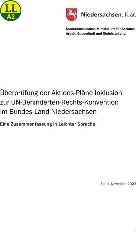 Rechte Von Menschen Mit Behinderungen | Deutsches Institut Für ...